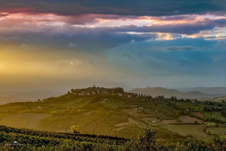 Residenza Annetta Apartman Monte Castello di Vibio Kültér fotó